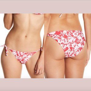 NEW $95 Onia‎ Kate String Tie Floral Bikini Bottoms [ SZ Small ]